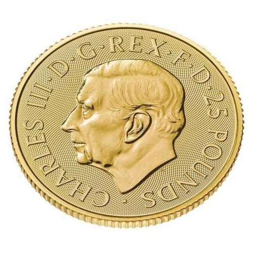 Verenigd Koninkrijk. 25 Pounds 2024 1/4 oz £25 GBP Great, Postzegels en Munten, Edelmetalen en Baren