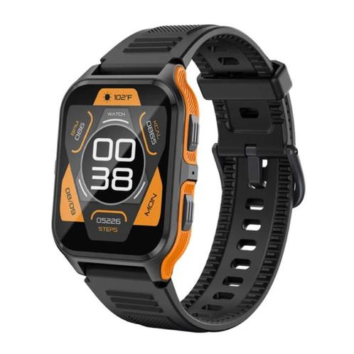 P73 Smartwatch - Siliconen Bandje - 1.9 Militaire  Sport, Handtassen en Accessoires, Smartwatches, Nieuw, Verzenden