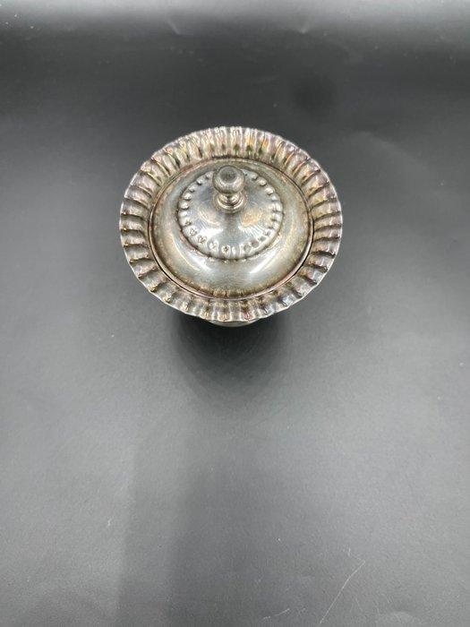 Suikerkom (2) - .800 zilver - Zilveren suikerpot 800, Antiek en Kunst, Antiek | Zilver en Goud