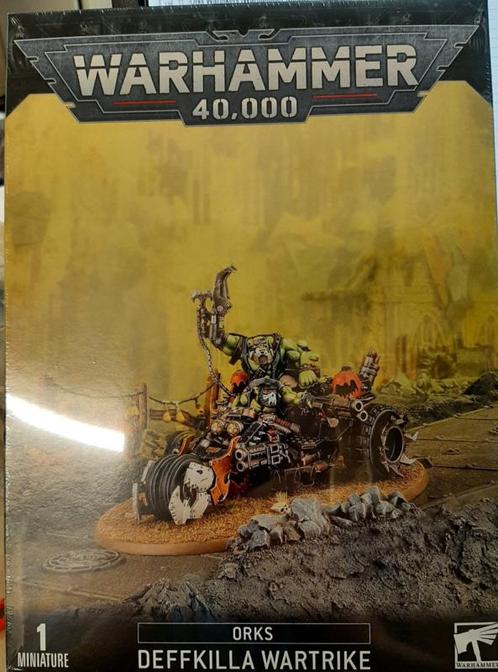 Warhammer 40,000 Defkilla Wartrike (Warhammer nieuw), Hobby & Loisirs créatifs, Wargaming, Enlèvement ou Envoi