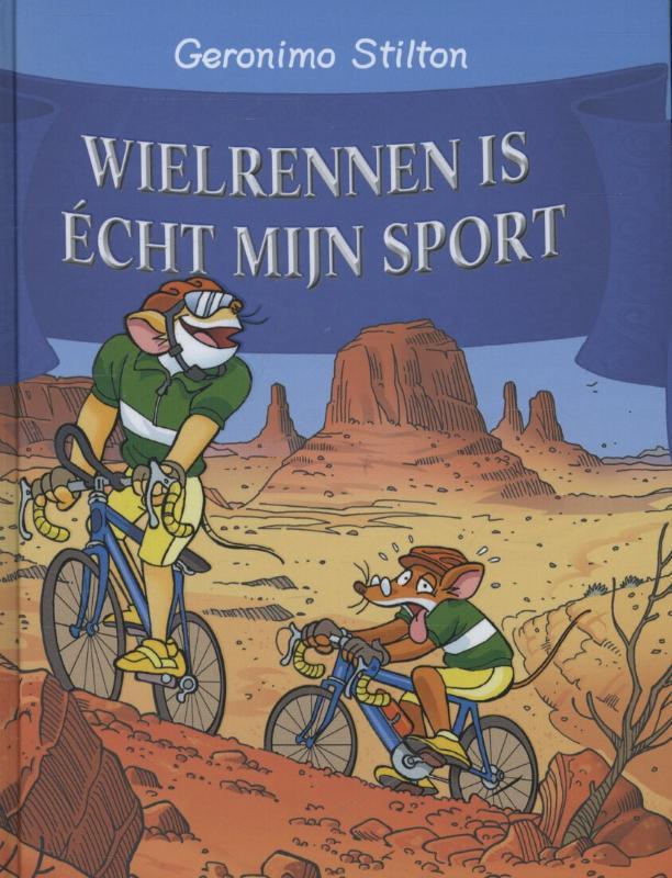 Wielrennen is echt mijn sport! / Geronimo Stilton / 61, Boeken, Kinderboeken | Jeugd | onder 10 jaar, Gelezen, Verzenden