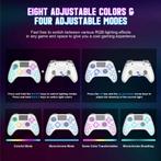 RGB Gaming Controller voor PS5 / PS4 / PC - Draadloze, Verzenden, Nieuw