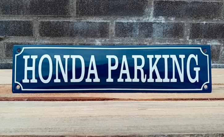 Honda Parking, Verzamelen, Merken en Reclamevoorwerpen, Verzenden