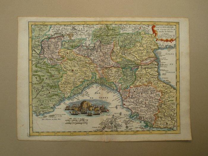 Italie - Nord de lItalie, Po, Toscane; George Louis le, Boeken, Atlassen en Landkaarten