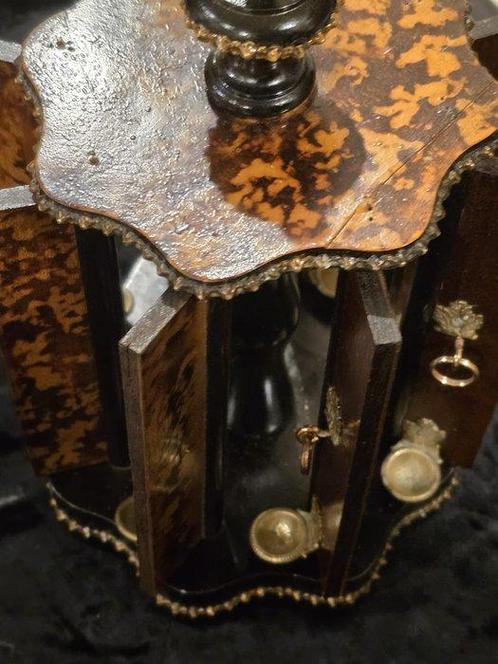 Étui à cigares - Acajou, Ronce de noyer - Racine de noyer et, Antiek en Kunst, Curiosa en Brocante