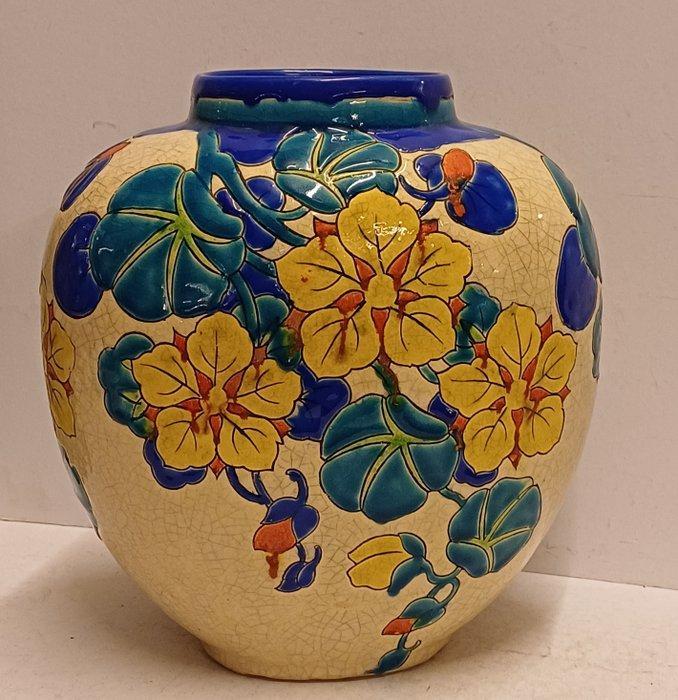 Boch Keramis - Charles Catteau - Vase - Céramique, Antiek en Kunst, Kunst | Designobjecten