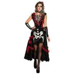 Halloween La Muerte Kostuum, Kleding | Dames, Carnavalskleding en Feestkleding, Nieuw, Verzenden