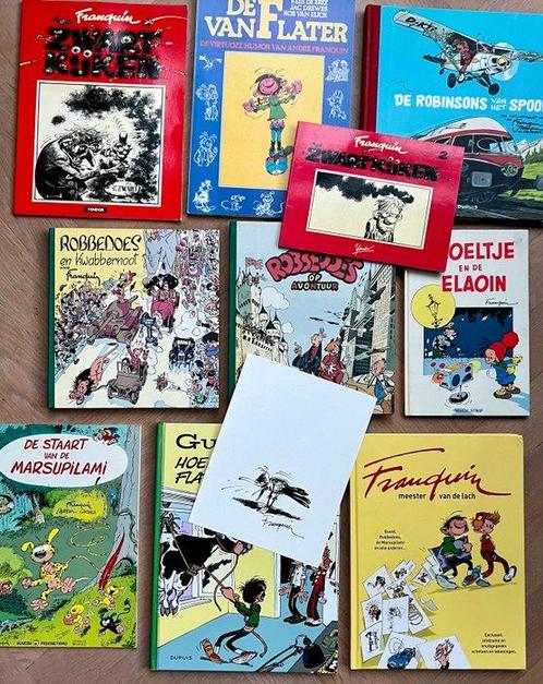 Franquin - Diverse titels - zie beschrijving - 10 Album -, Boeken, Stripverhalen