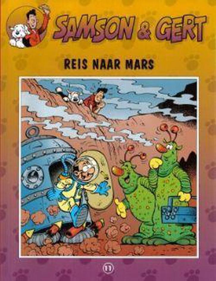 Samson En Gert 11 Reis Naar Mars 9789074936125 H. Bourlon, Boeken, Stripverhalen, Zo goed als nieuw, Verzenden