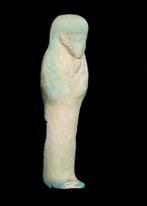 Oude Egypte, late periode Faience Shabti (Zonder