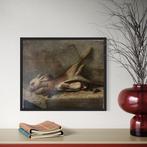 Pierre-Gustave Deville (XIX) - Natura Morta, Antiek en Kunst