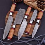 Keukenmes - Chefs knife - Hout, Messing, Vouwstaal van, Antiek en Kunst