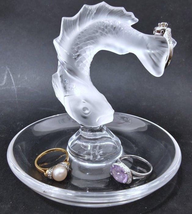 Lalique - René Lalique - Sieradendoos - Pluk - Kristal, Antiquités & Art, Curiosités & Brocante