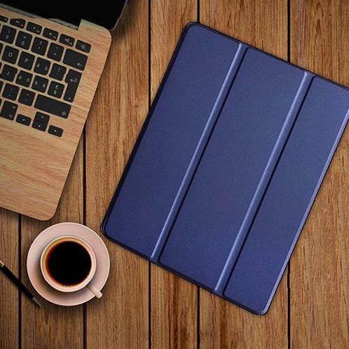iPad Mini 4  Leren Vouwbare Cover Hoesje Case Blauw, Telecommunicatie, Mobiele telefoons | Hoesjes en Screenprotectors | Overige merken