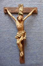 Crucifix - Hout - 1700-1750 - Kruzifix - XL - 121 cm, Antiek en Kunst