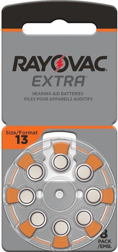 Tweedekans | Rayovac 13 - PR48 Extra - 140 mAh - 8 pak, Audio, Tv en Foto, Fotografie | Accu's en Batterijen, Ophalen of Verzenden