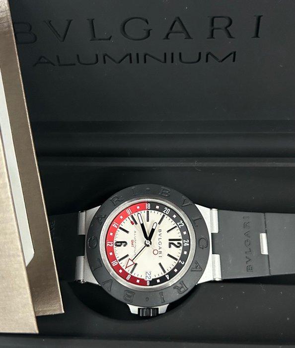Bvlgari - Bvlgari Aluminium GMT - 103963 - Heren - 2024, Handtassen en Accessoires, Horloges | Heren