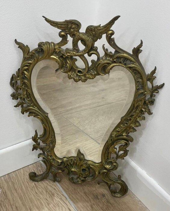 Spiegel - Brons, Antiek en Kunst, Antiek | Overige Antiek