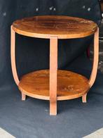 Table - Bois - Table art déco courbe, Antiquités & Art