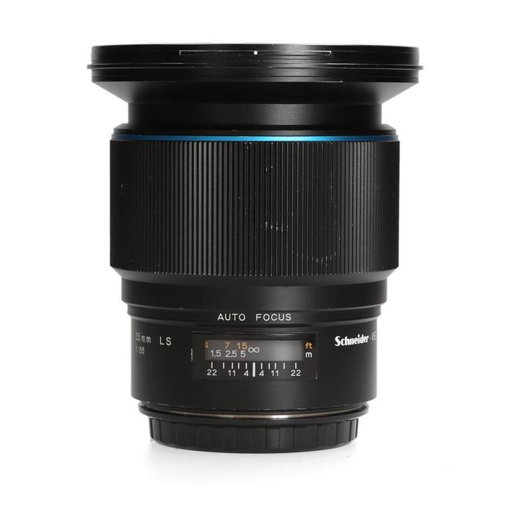 Phase One Schneider 35mm F3.5 AF LS Blue Ring, Audio, Tv en Foto, Fotografie | Fotostudio en Toebehoren, Zo goed als nieuw, Ophalen of Verzenden