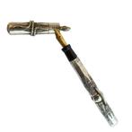 Luza - Silver Vintage Snake Fountain Pen - Vulpen, Nieuw