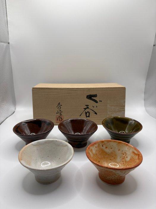 Chawan (5) - Aardewerk, Antiek en Kunst, Antiek | Overige Antiek