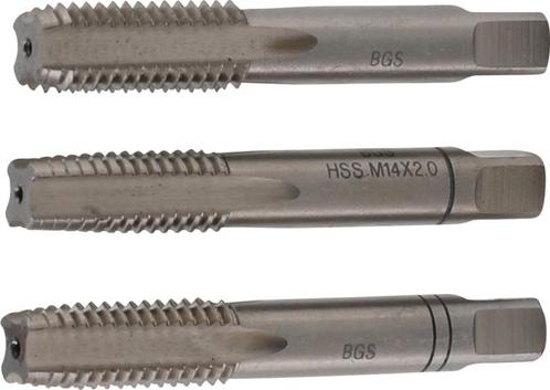 Bgs Technic Draadsnijtapset voor-, middel- en nasnijder M16, Auto diversen, Aanhangers en Bagagewagens, Verzenden