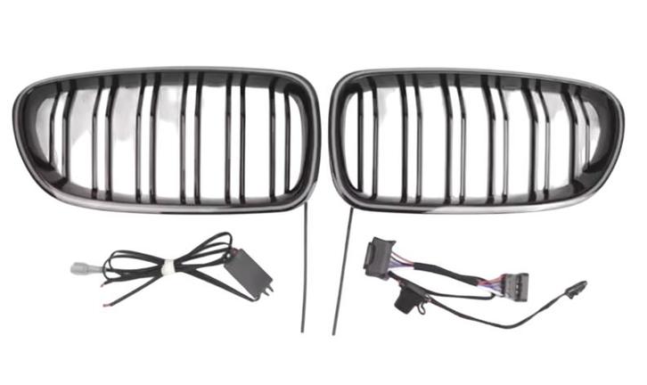 Grill | BMW 5-Serie F10/F11 | LED verlichting | 2010-2016, Auto-onderdelen, Carrosserie, Nieuw, Verzenden