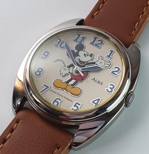 Alba - Seiko Mickey Mouse - Zonder Minimumprijs - V501-6P10, Bijoux, Sacs & Beauté, Montres | Hommes