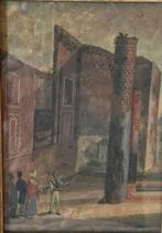 Europese school (XVIII) - Capriccio architettonico con