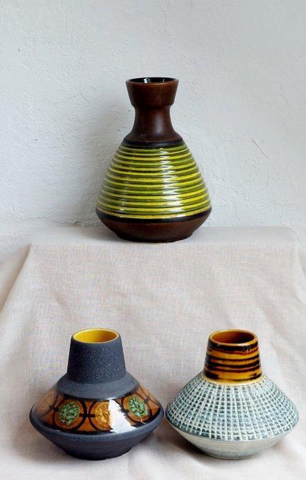 Dümler & Breiden - Vaas - Keramiek - Drie Vintage vazen, Antiquités & Art, Art | Objets design