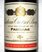 1978 Château Croizet-Bages - Pauillac 5ème Grand Cru Classé, Verzamelen, Nieuw