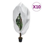 vidaXL Plantenhoezen met ritssluiting 10 st 70 g/m² 2,36x2 m, Verzenden