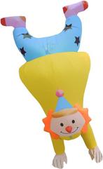 KIMU® Opblaas Kostuum Clown Handstand Opblaasbaar Pak Clowns, Ophalen of Verzenden, Nieuw
