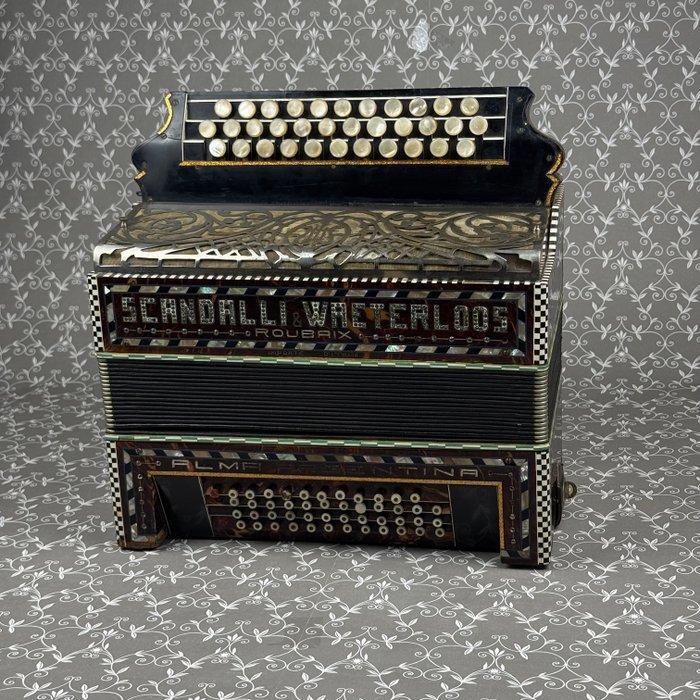 Scandalli - Alma Argentina - - Accordeon - Italië - 1934, Muziek en Instrumenten, Blaasinstrumenten | Blokfluiten