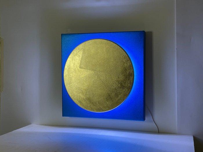 Bruno Bani (1964) - Eclisse totale Foglia oro, Antiek en Kunst, Kunst | Designobjecten
