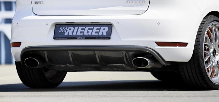 Rieger diffuser | Golf 6 GTI - 3-drs., 5-drs., Cabrio    Gol, Auto diversen, Tuning en Styling, Verzenden