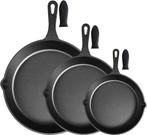 2dekans | Castex Gietijzeren Pan Tri-Set - Cast Iron Skillet, Ophalen of Verzenden, Nieuw