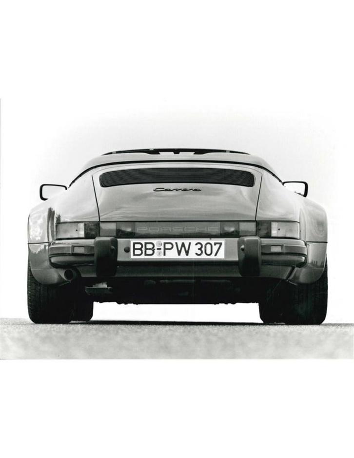 1989 PORSCHE 911 SPEEDSTER PERSFOTO, Boeken, Auto's | Folders en Tijdschriften, Ophalen of Verzenden