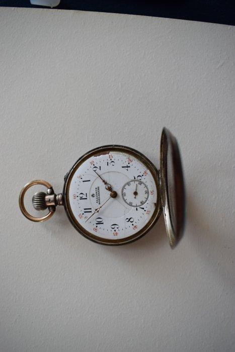 Vintage Alliance Horlogere Pocket Watch - In Working Order -, Handtassen en Accessoires, Horloges | Heren