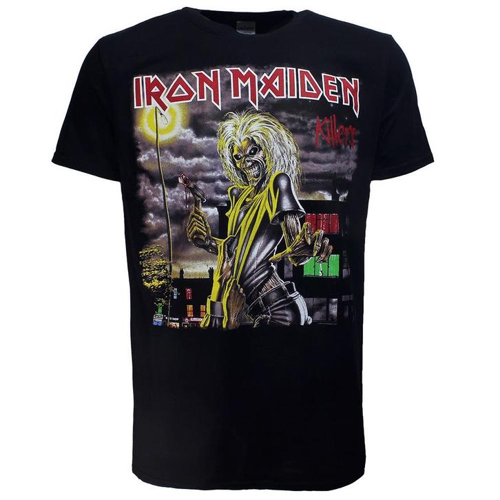 Iron Maiden Killers Album Cover T-Shirt - Officiële, Kleding | Heren, T-shirts