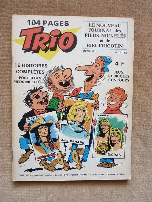 Trio N°1 à N°40 - Collection complète - Les Pieds Nickelés, Boeken, Stripverhalen