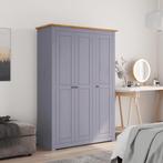 vidaXL Kledingkast Panama Range 118x50x171,5 cm grenenhout, Huis en Inrichting, Kasten | Kleerkasten, Verzenden, Nieuw