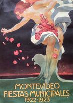 Leopoldo Metlicovitz - Montevideo – Fiestas Municipales -, Antiek en Kunst