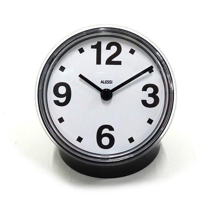 Klok - Alessi - Pio Manzù - ABS, zwart - Na 2000, Antiquités & Art, Antiquités | Meubles | Chaises & Canapés