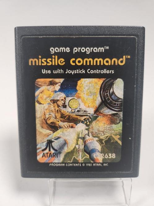 Missile Command Atari 2600, Games en Spelcomputers, Games | Atari, Zo goed als nieuw, Ophalen of Verzenden