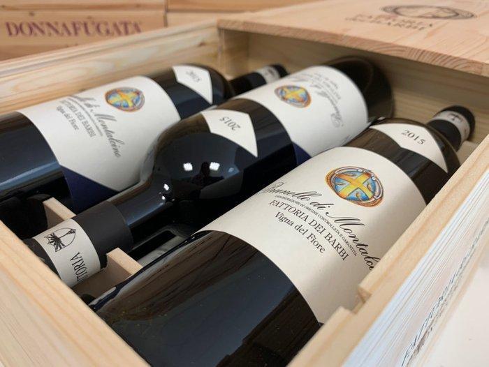 2015 Fattoria dei Barbi Vigna del Fiore - Brunello di, Verzamelen, Wijnen