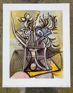 Pablo Picasso (1881-1973) - Vase of flowers on a table, 1969