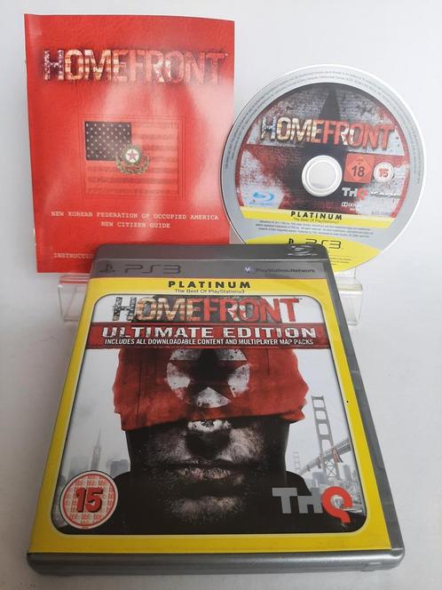 Homefront Ultimate Platinum Edition Playstation 3, Consoles de jeu & Jeux vidéo, Jeux | Sony PlayStation 3, Enlèvement ou Envoi