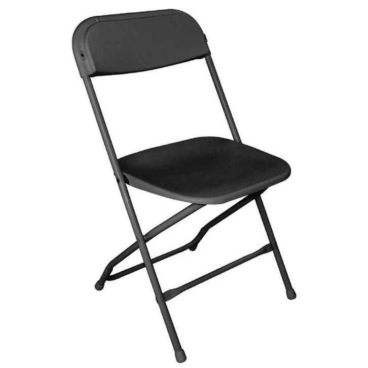 Opklapbare Stoelen | Kunststof/Staal | Black | In-/Outdoor, Zakelijke goederen, Horeca | Keukenapparatuur, Nieuw in verpakking